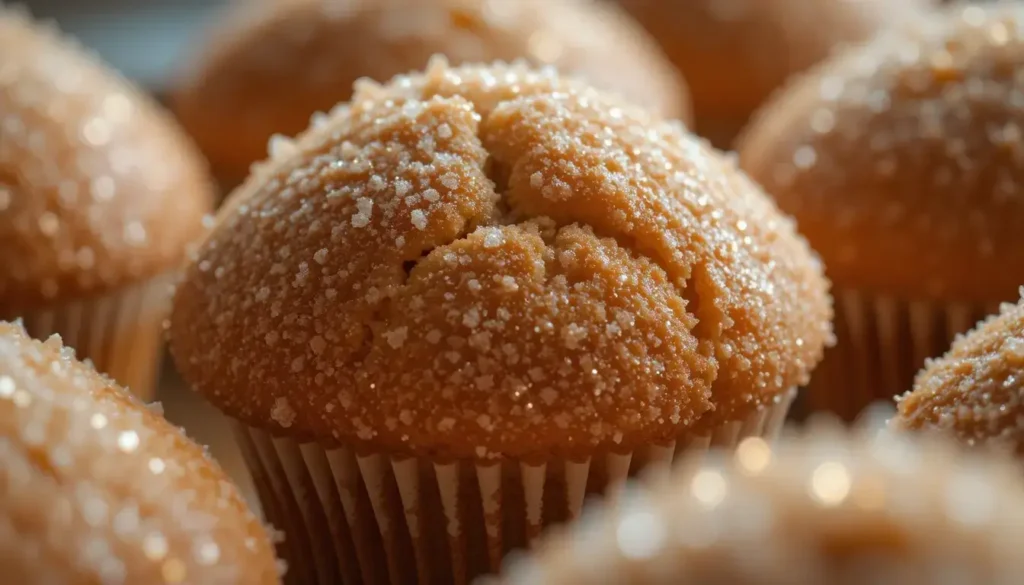 Vegetarian Cinnamon Sugar Donut Muffins