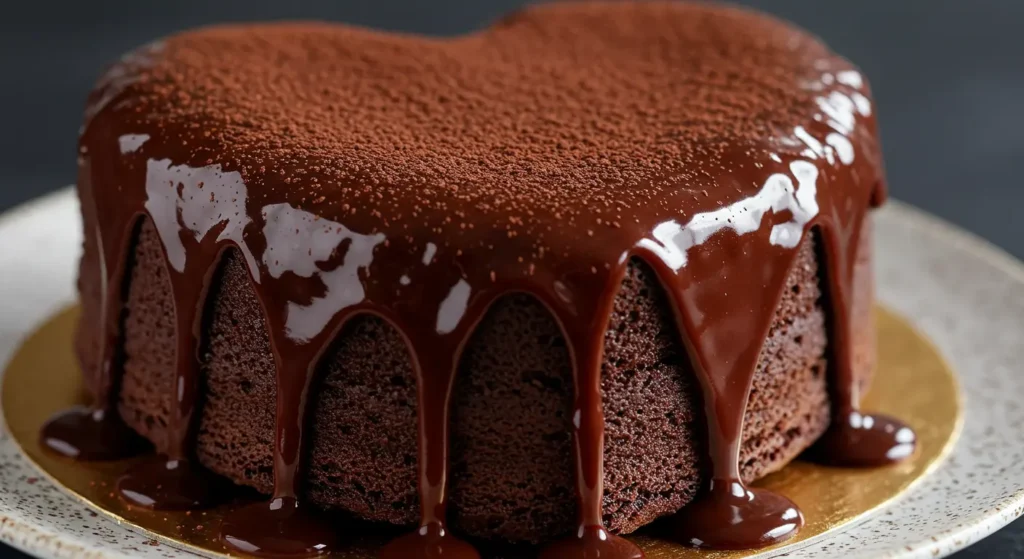 heart cake 2 Heart Shaped Cake