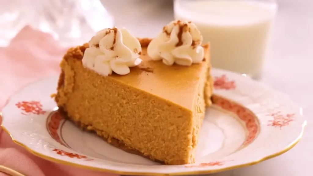 Creamy Cottage Cheese Pumpkin Cheesecake 2 Creamy Cottage Cheese Pumpkin Cheesecake