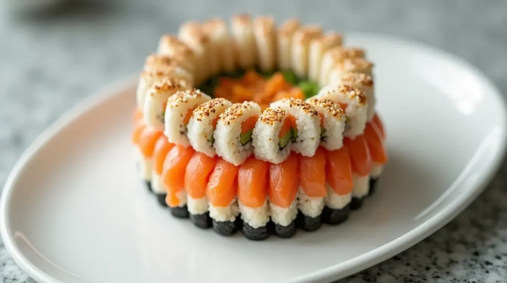 Sushi Cake 3 Sushi Cake